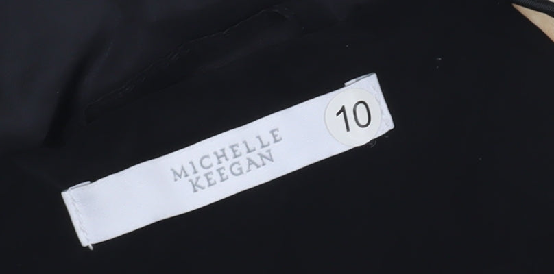 Michelle Keegan Women's Ivory Full Zip Hoodie, Size 10