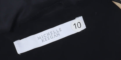 Michelle Keegan Women's Ivory Full Zip Hoodie, Size 10