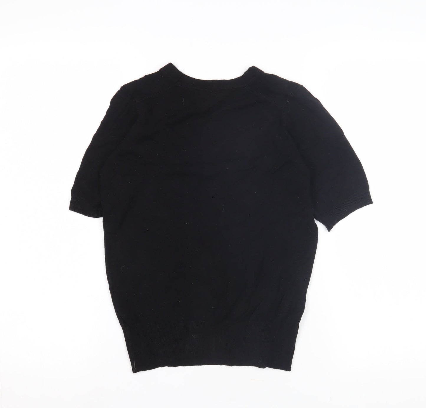 Womens UK Size 8 Zara Black Pullover Jumper