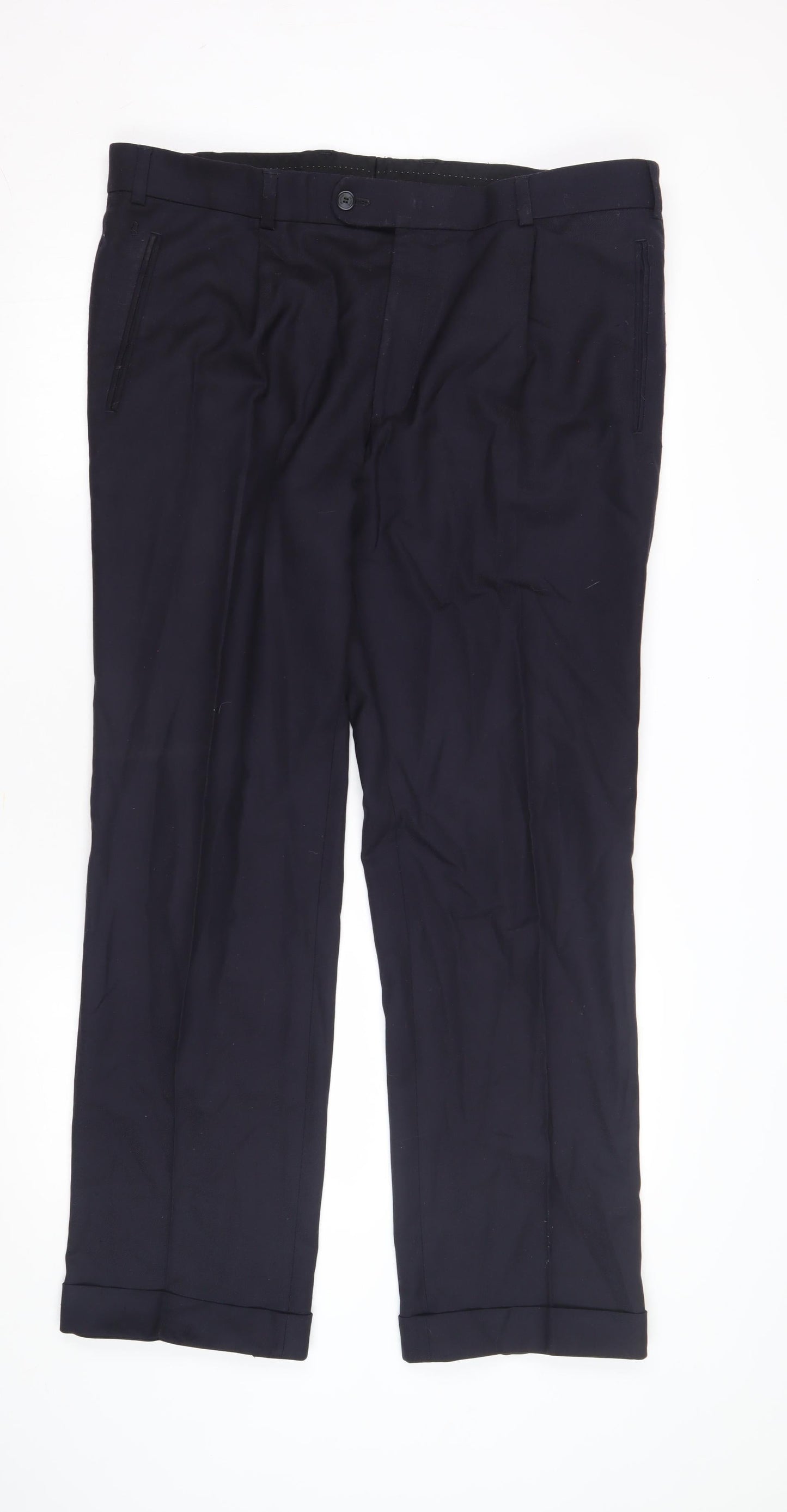 Men's Black Dress Pants Size 27 Formal Trousers
