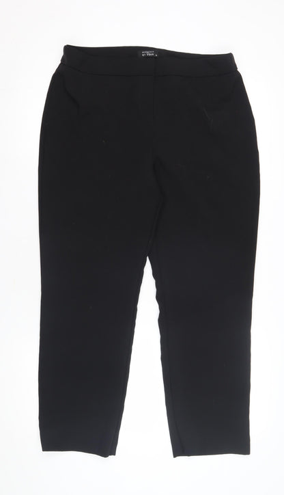 ET VOUS Women's Black Trousers Size 14