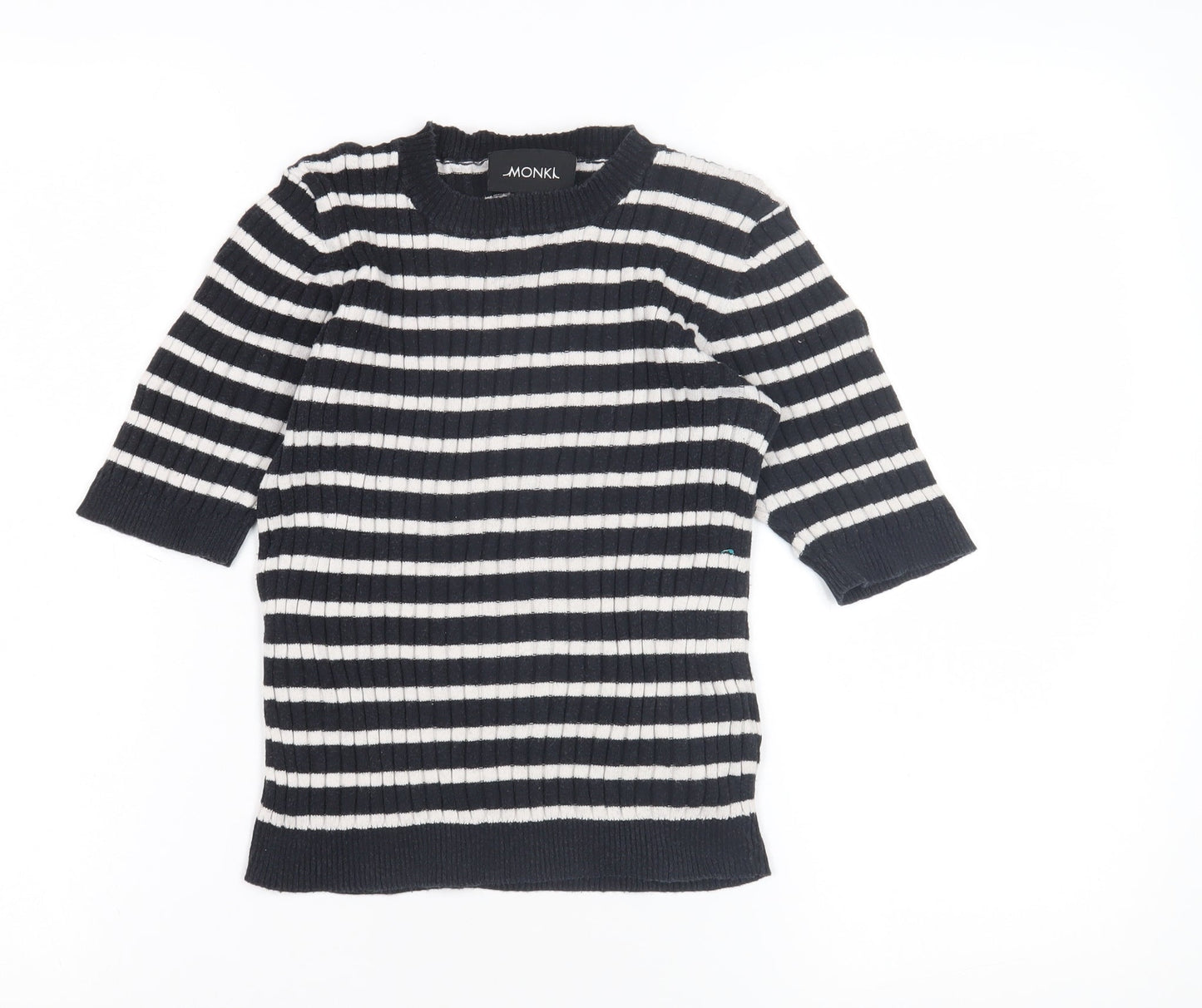 Womens UK Size XS Monki Black Pullover Jumper