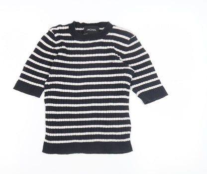 Womens UK Size XS Monki Black Pullover Jumper