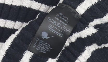 Womens UK Size XS Monki Black Pullover Jumper