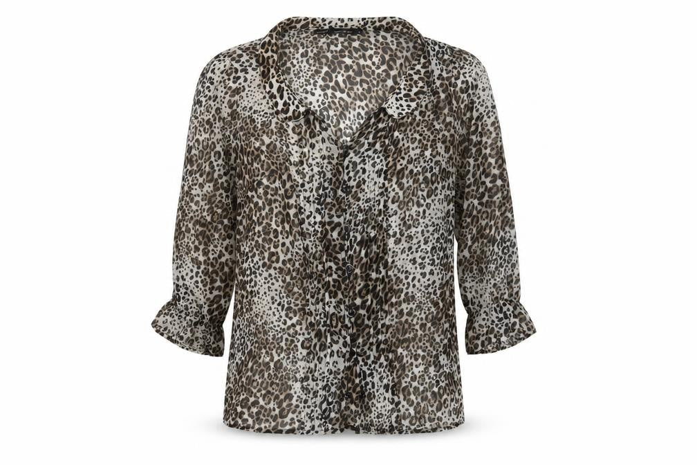 Womens UK Size 8 NEXT Multicoloured Basic Blouse