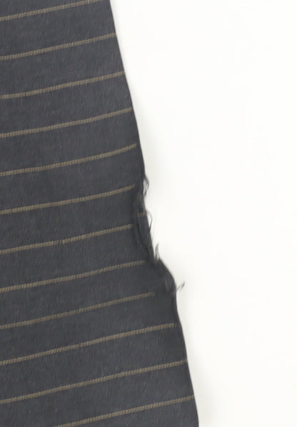 Vinson Women's Black Striped Trousers Size 12