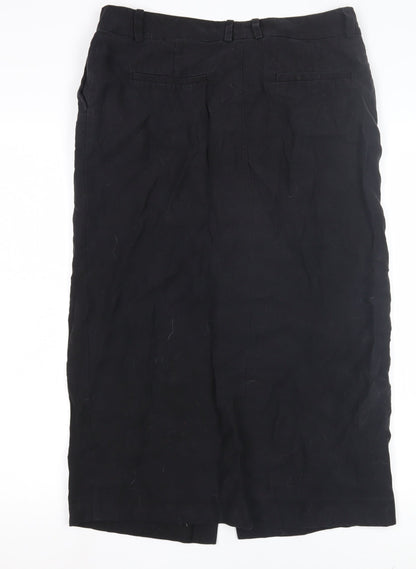MNG Black Women's Straight Pencil Skirt Size 10