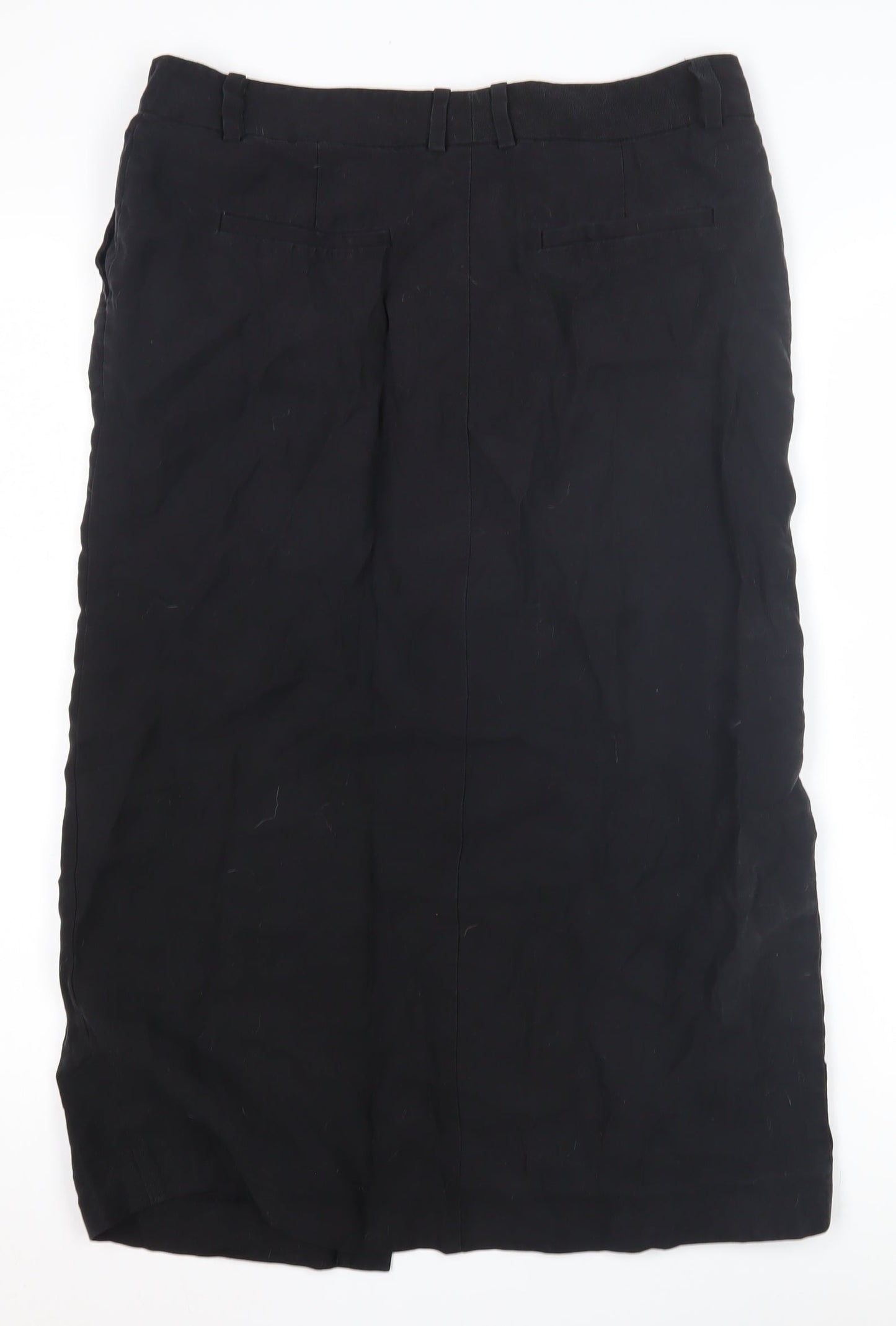 MNG Black Women's Straight Pencil Skirt Size 10