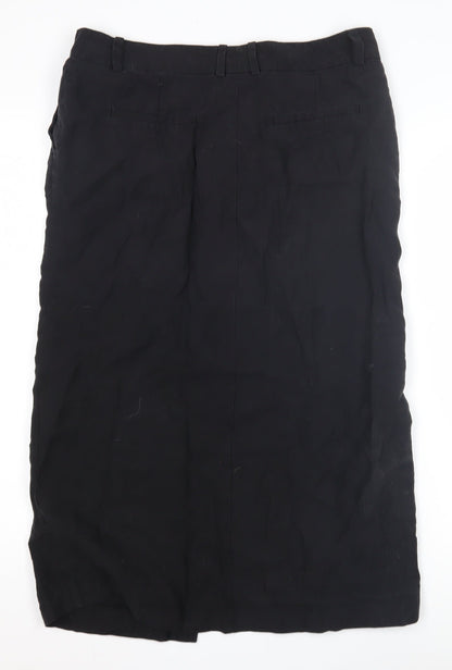 MNG Black Women's Straight Pencil Skirt Size 10