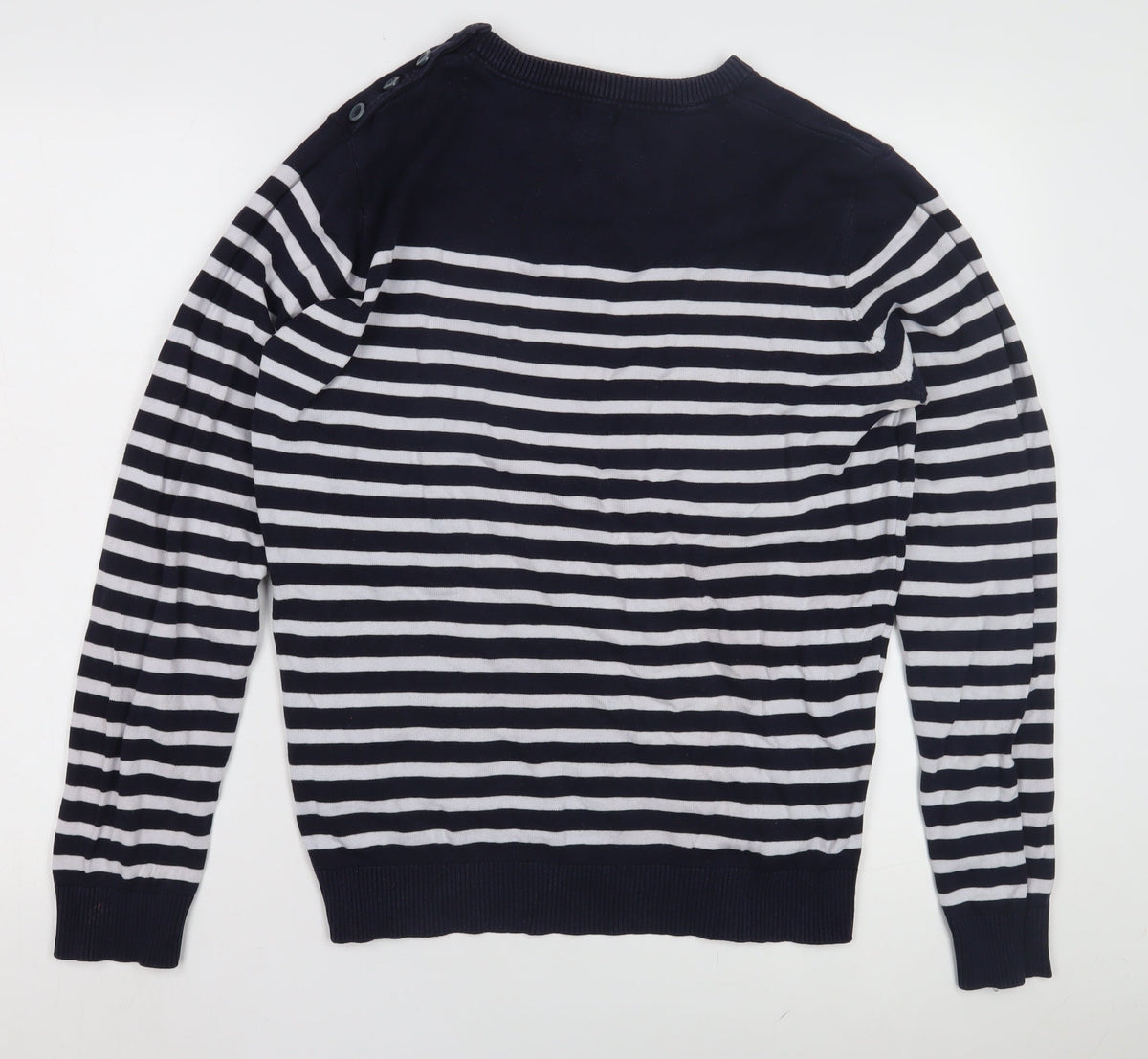 Womens UK Size M H&M Blue Pullover Jumper
