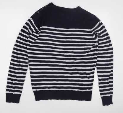 Womens UK Size M H&M Blue Pullover Jumper