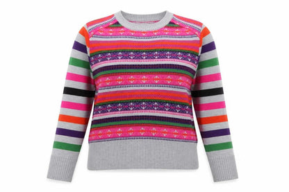 Womens UK Size M NEXT Multicoloured Pullover Jumper