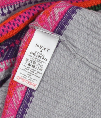 Womens UK Size M NEXT Multicoloured Pullover Jumper