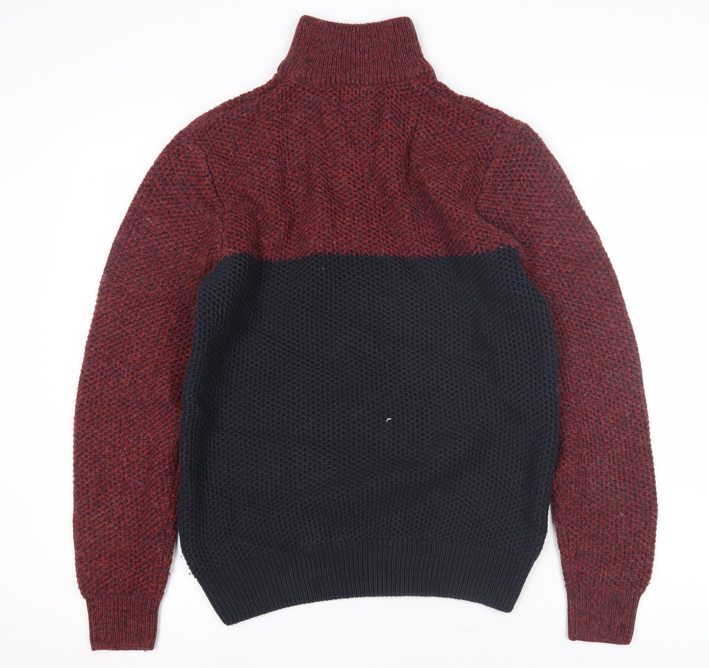 Next Men's M Red High Neck Pullover Jumper