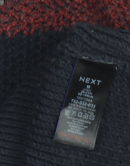 Next Men's M Red High Neck Pullover Jumper