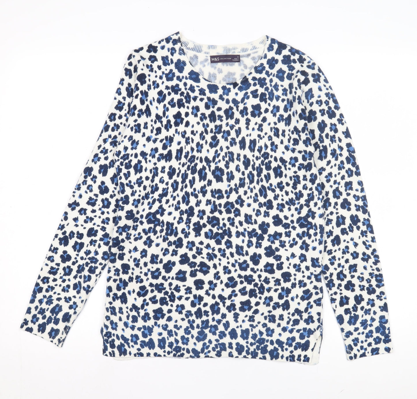 Womens UK Size 8 Marks and Spencer Multicoloured Pullover Jumper
