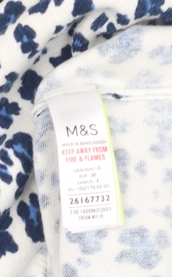 Womens UK Size 8 Marks and Spencer Multicoloured Pullover Jumper