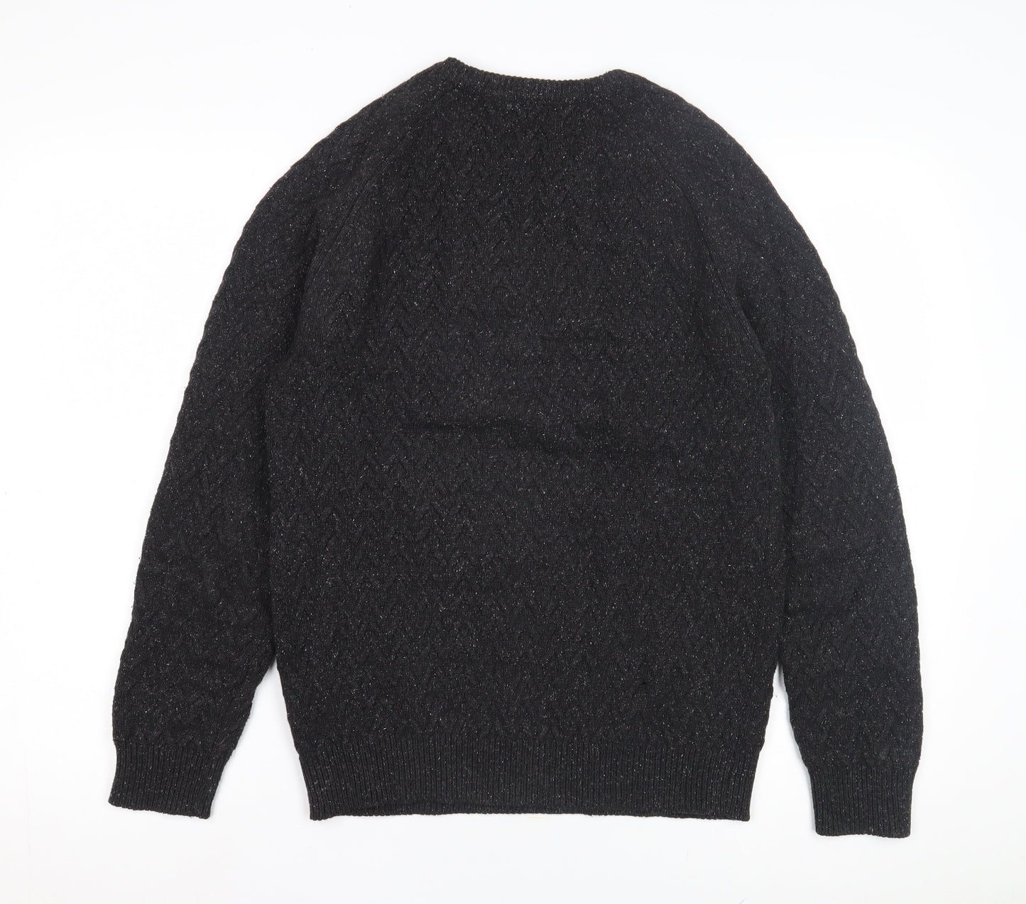 Next Men's Black Cable-Knit Jumper XS