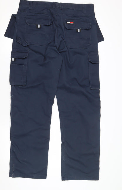 Mens UK Size 34 TuffStuff  Cargo Blue Trousers