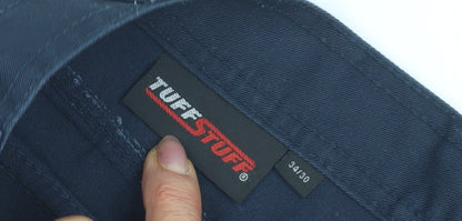 Mens UK Size 34 TuffStuff  Cargo Blue Trousers