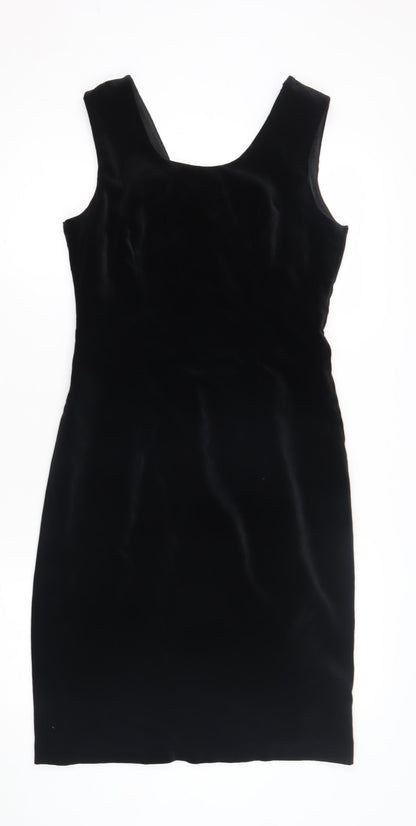 Vera Mont Women's Black Sleeveless Dress Size 10