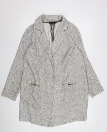 Womens UK Size 12 NEXT Grey Overcoat