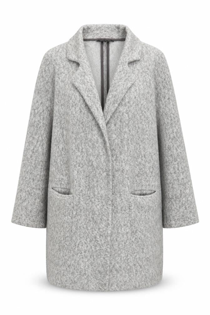 Womens UK Size 12 NEXT Grey Overcoat