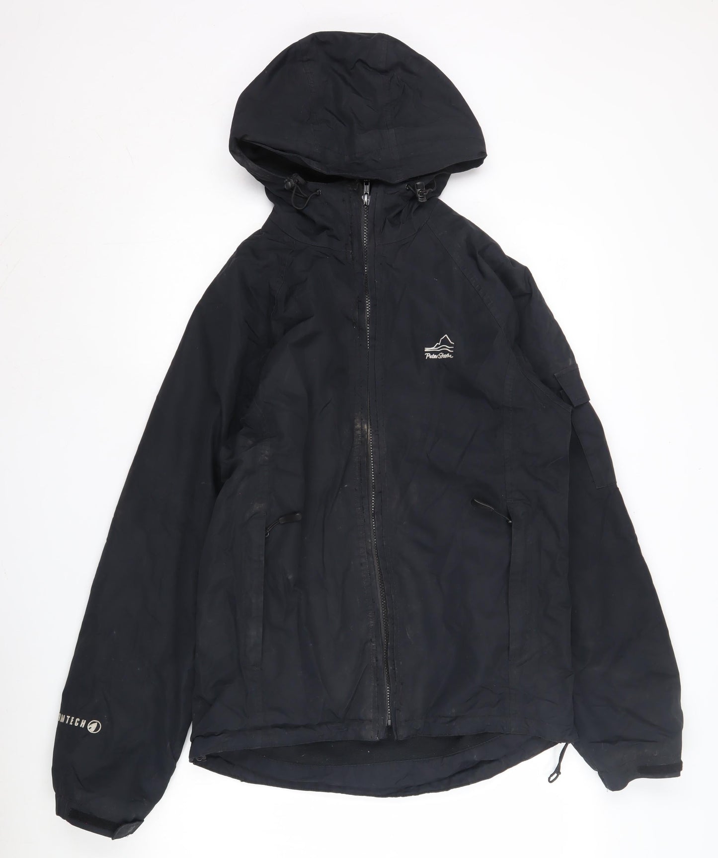 Mens UK Size XS Peter Storm Black Parka Coat