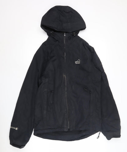 Mens UK Size XS Peter Storm Black Parka Coat