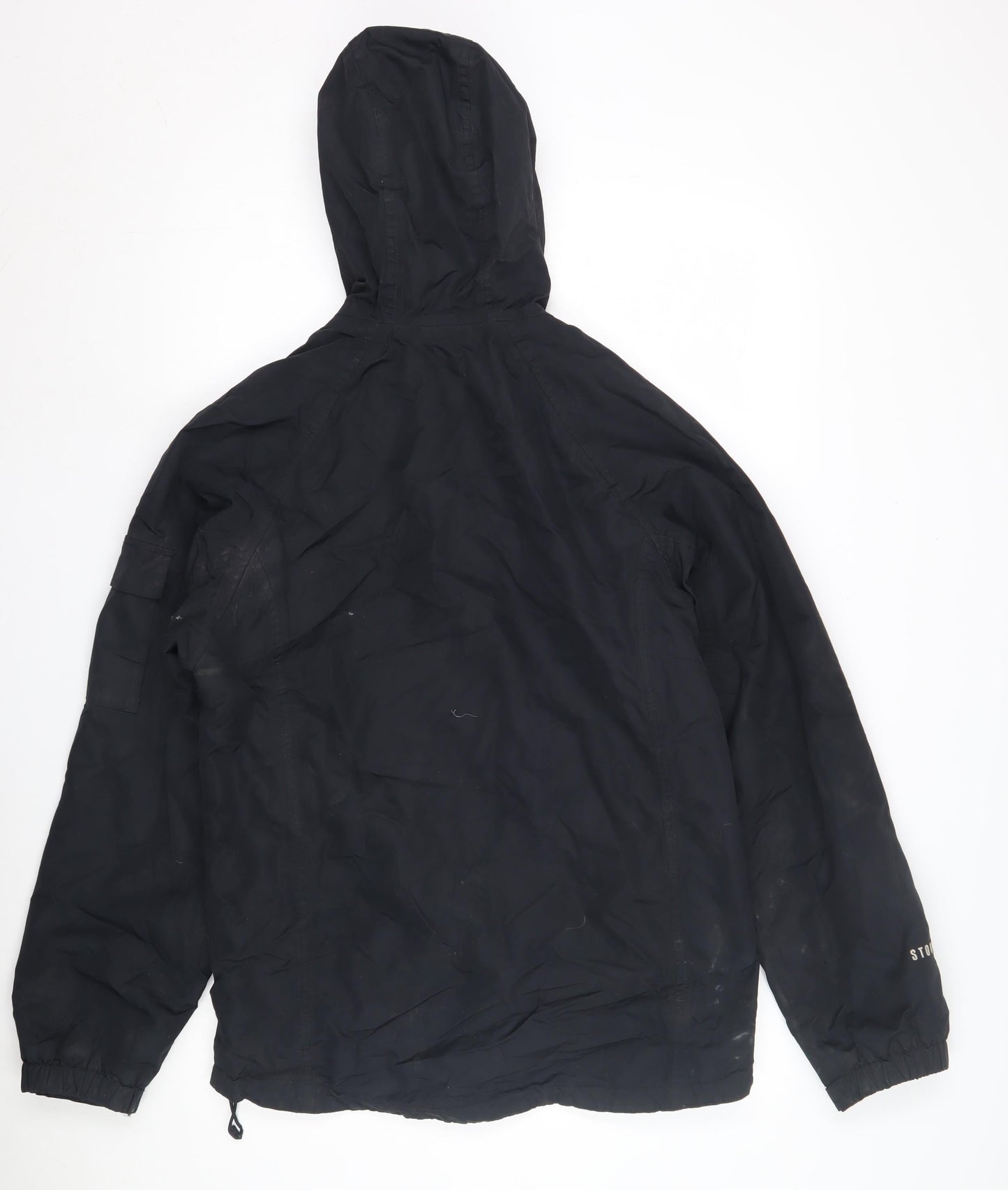 Mens UK Size XS Peter Storm Black Parka Coat