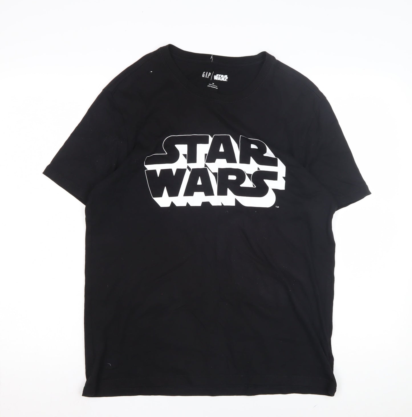 Mens UK Size M Gap Black  T-Shirt