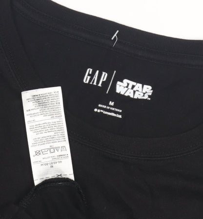 Mens UK Size M Gap Black  T-Shirt