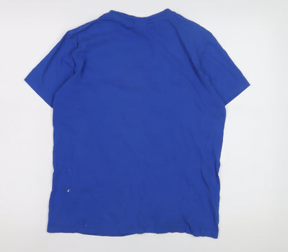 Mens UK Size XS Champion Blue  T-Shirt