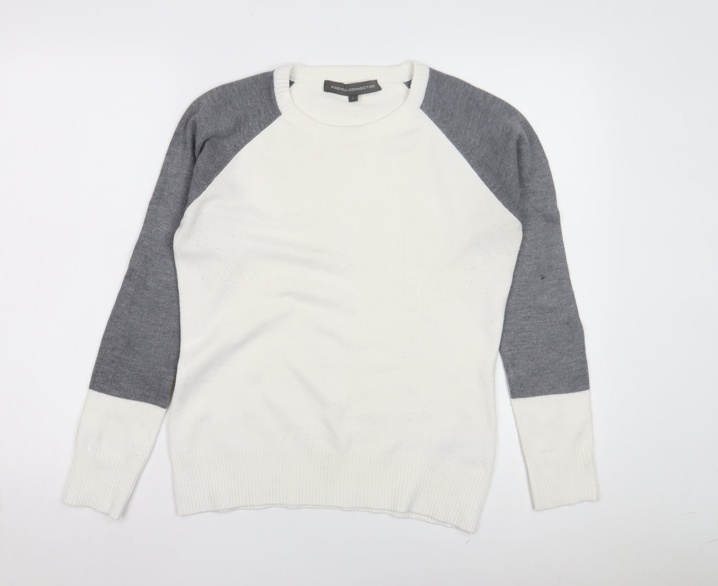 French Connection Men’s Grey Pullover Jumper L