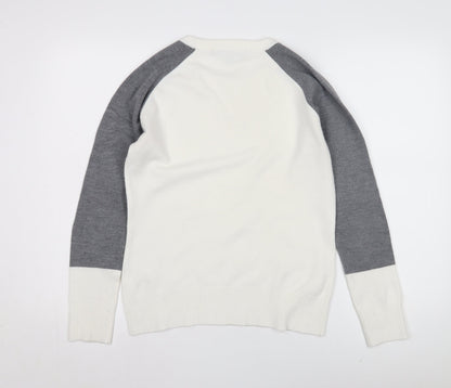 French Connection Men’s Grey Pullover Jumper L