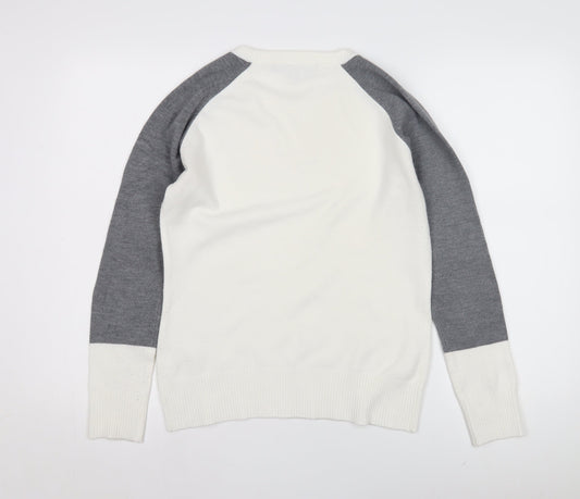 French Connection Men’s Grey Pullover Jumper L