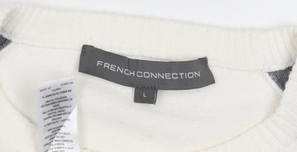 French Connection Men’s Grey Pullover Jumper L