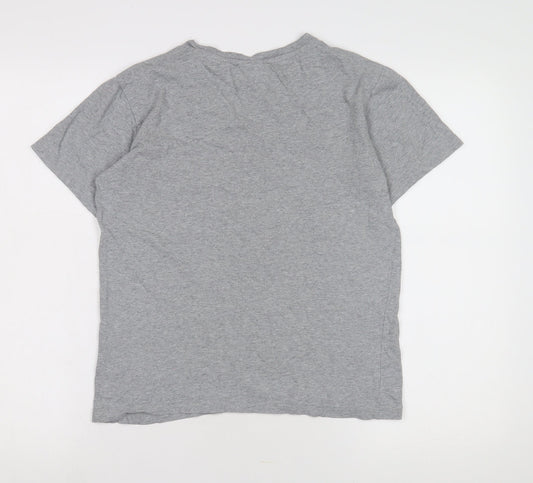 Champion Teens Grey XL T-Shirt Crew Neck Casual