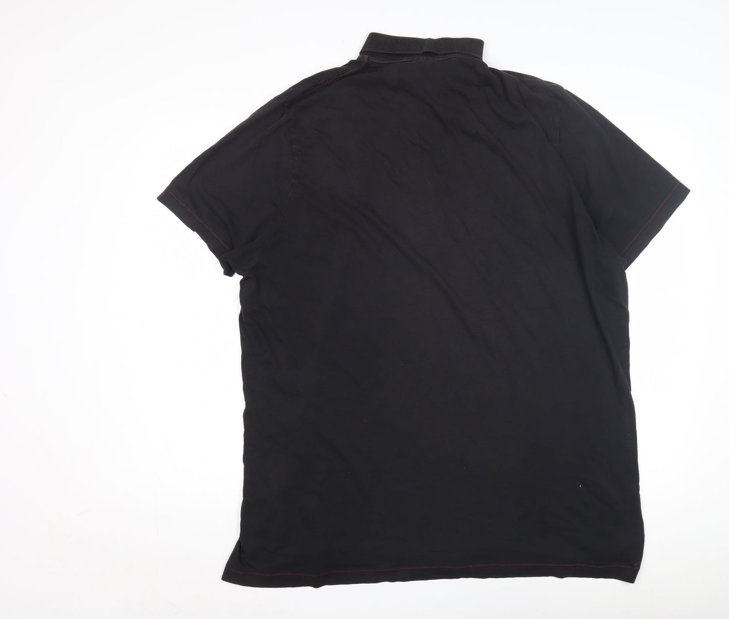 Puma Men's Black Polo Shirt 2XL