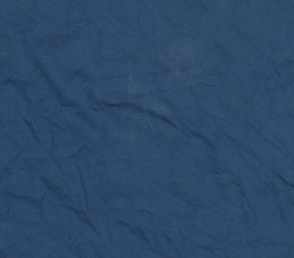 Nike Men's Blue Cotton T-Shirt, Large, Regular Fit