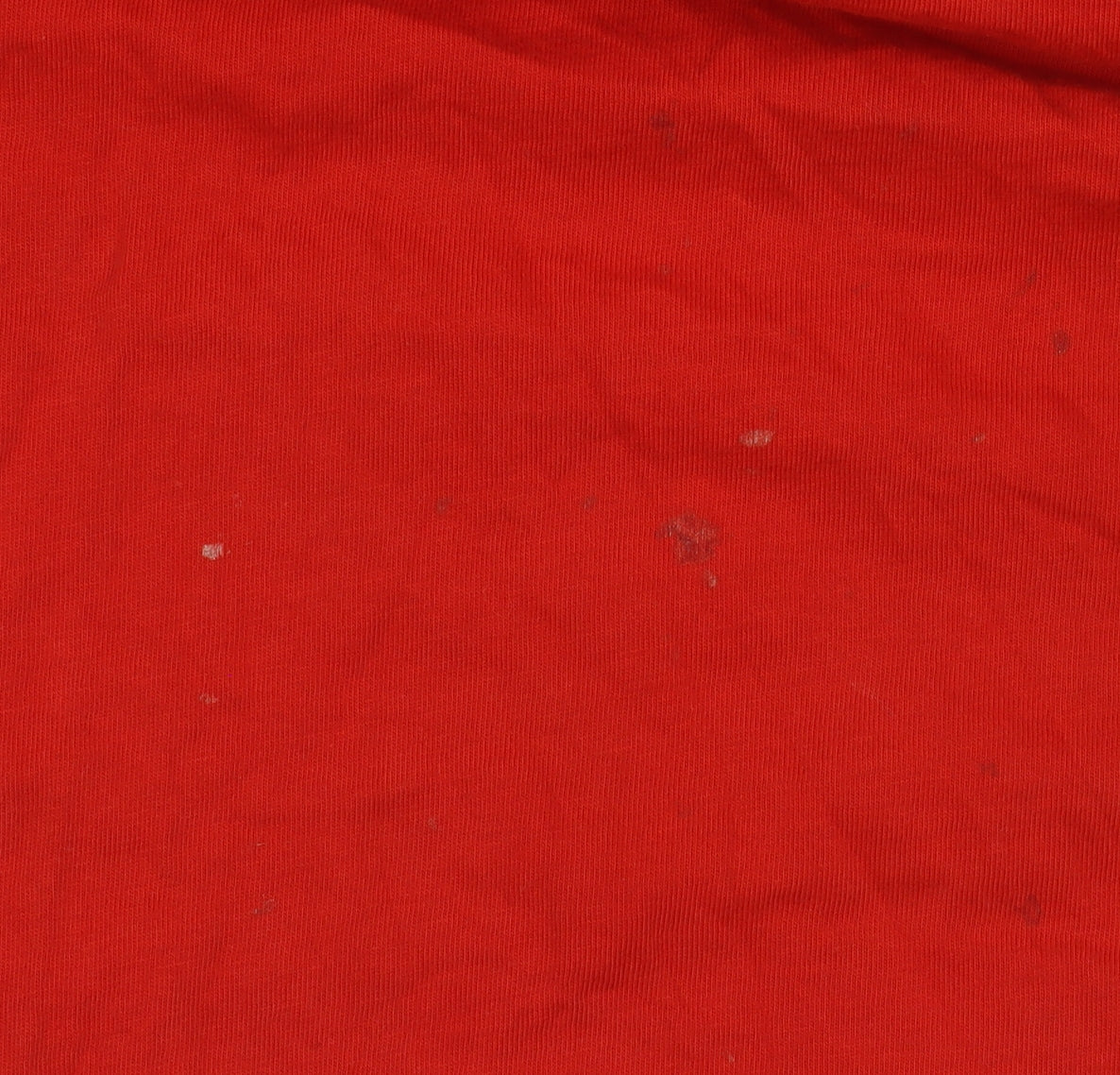 Adidas Men's Red Logo T-Shirt, L, Crew Neck