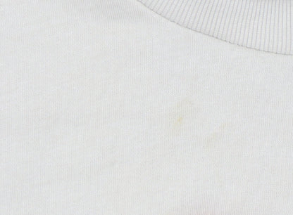Zara Women's Ivory Roll Neck Sweatshirt, Size S, Casual Warm