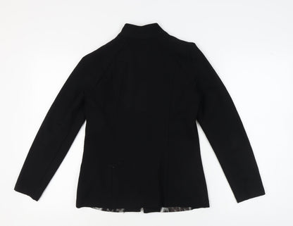 Womens UK Size XS Mr. Max Black Full Zip Sweatshirt