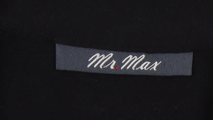 Womens UK Size XS Mr. Max Black Full Zip Sweatshirt