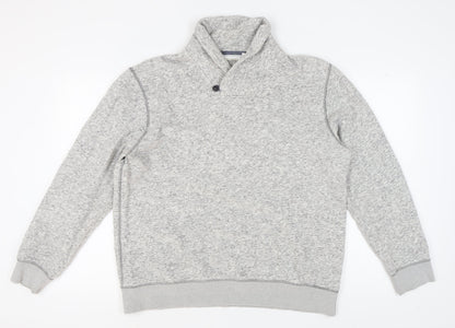 Mens UK Size XL NEXT Grey Pullover Sweatshirt