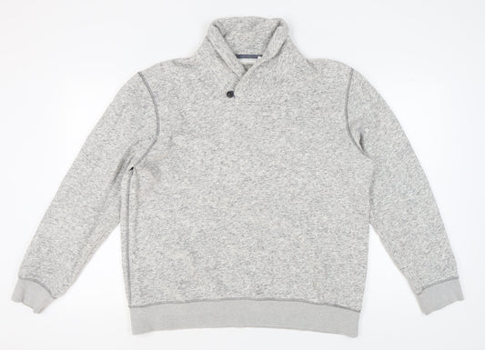 Mens UK Size XL NEXT Grey Pullover Sweatshirt