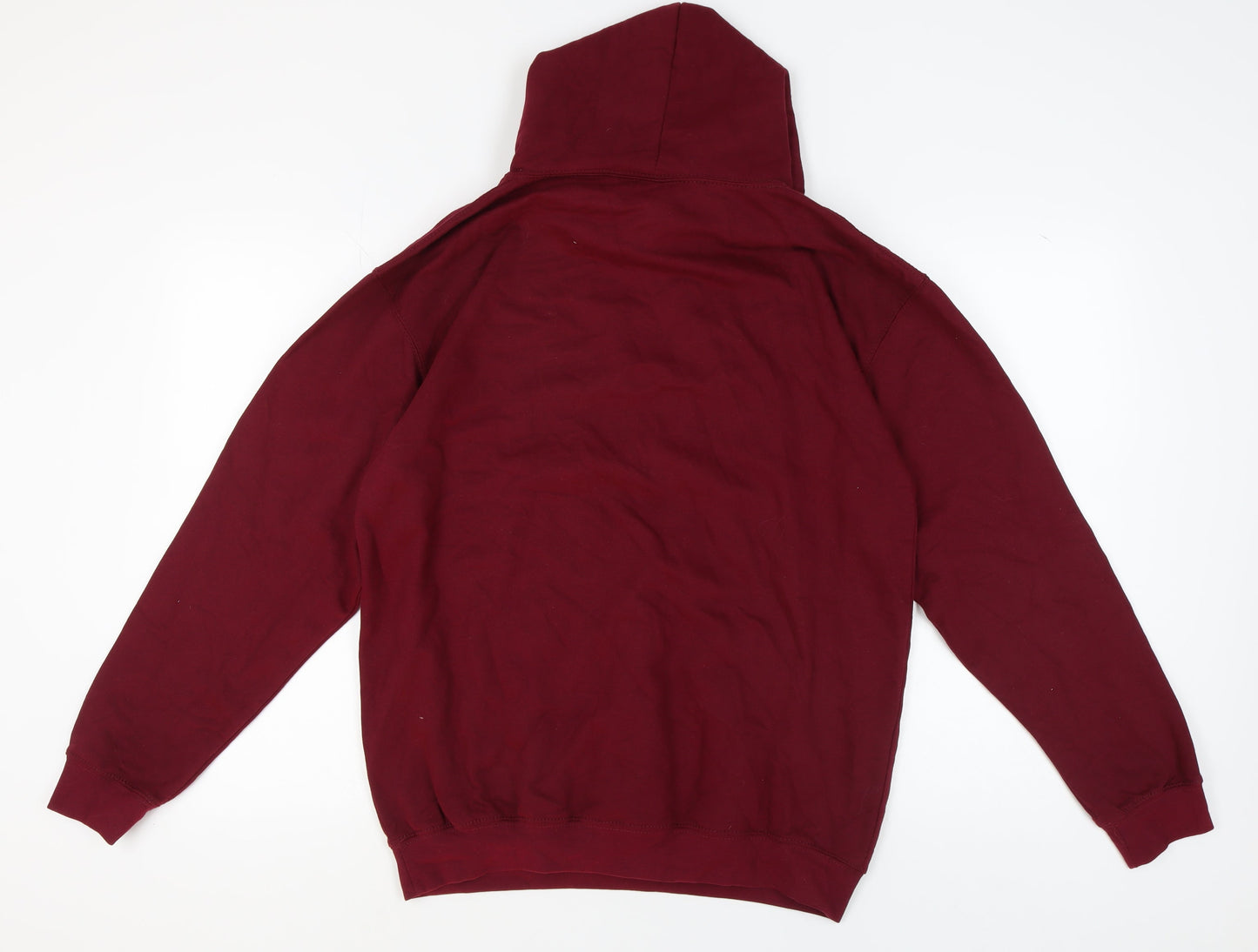 Silvercuddles Unisex Red Pullover Hoodie L