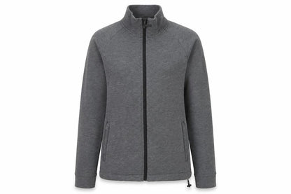 ZARA Women's Grey Full Zip Sweatshirt Size 4