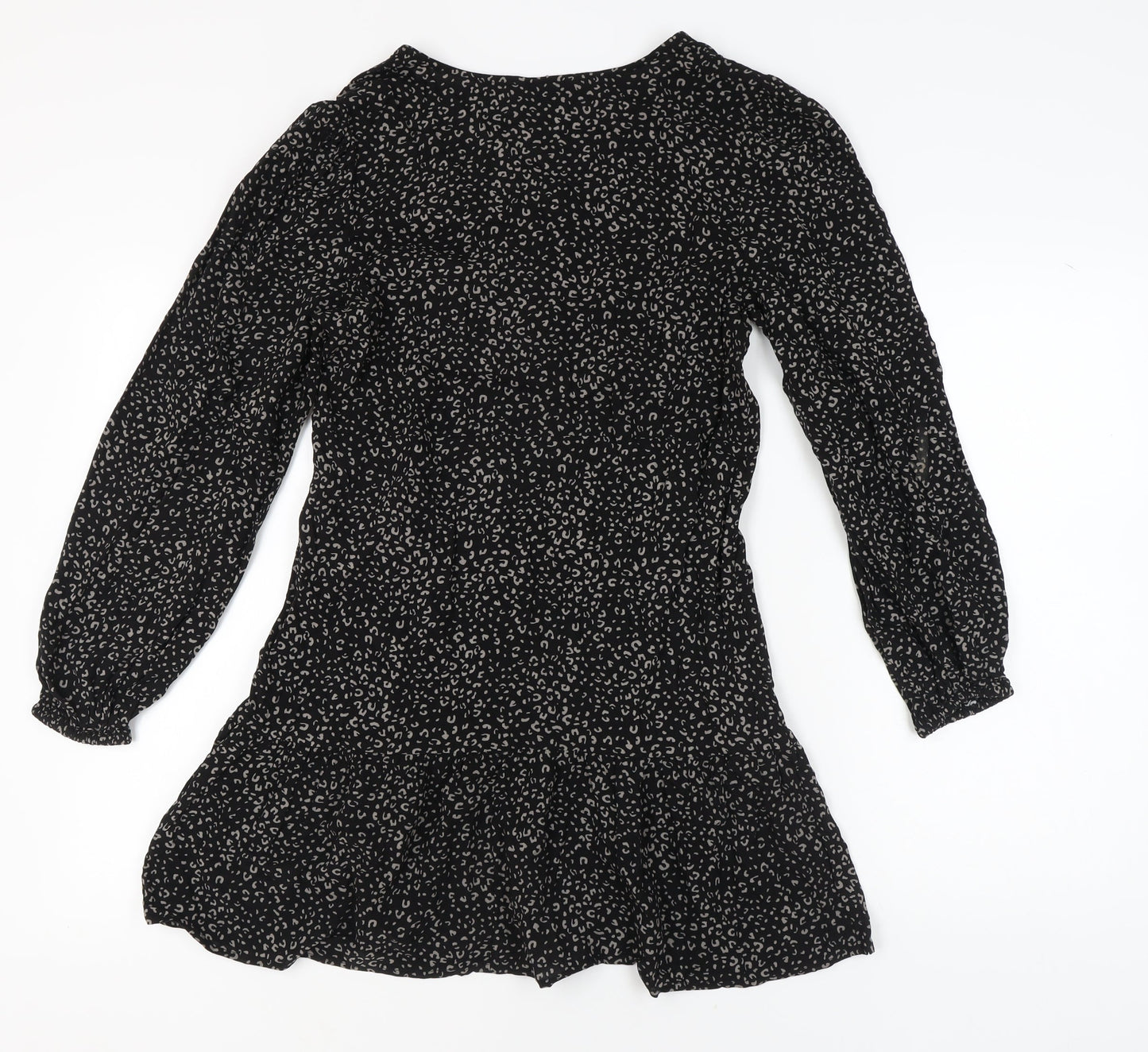 Dorothy Perkins Women's Black Long Sleeve Dress, Size 10