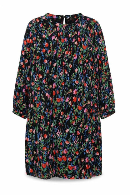 Zara Women's Multicoloured Floral Shift Dress